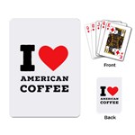 I love American coffee Playing Cards Single Design (Rectangle)