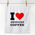 I love American coffee Face Towel