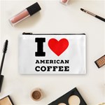 I love American coffee Cosmetic Bag (Small)