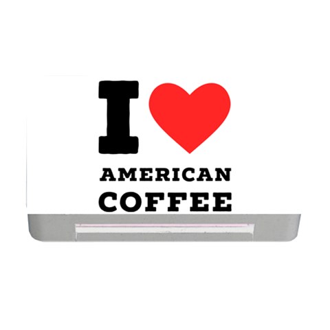 I love American coffee Memory Card Reader with CF from ArtsNow.com Front