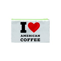 I love American coffee Cosmetic Bag (XS) from ArtsNow.com Back