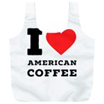 I love American coffee Full Print Recycle Bag (XXL)