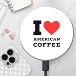 I love American coffee Wireless Fast Charger(White)