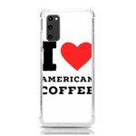 I love American coffee Samsung Galaxy S20 6.2 Inch TPU UV Case