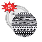 Boho-style-pattern 2.25  Buttons (10 pack) 