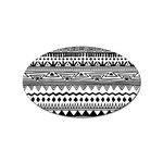 Boho-style-pattern Sticker (Oval)