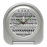 Boho-style-pattern Travel Alarm Clock