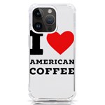 I love American coffee iPhone 14 Pro TPU UV Print Case