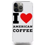 I love American coffee iPhone 13 Pro Max TPU UV Print Case