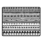 Boho-style-pattern Two Sides Fleece Blanket (Small)