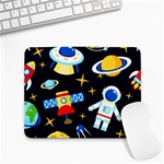 Space Seamless Pattern Small Mousepad