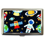 Space Seamless Pattern Cigarette Money Case