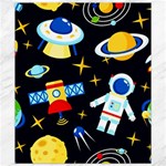 Space Seamless Pattern Canvas 8  x 10 