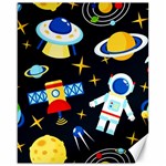 Space Seamless Pattern Canvas 16  x 20 