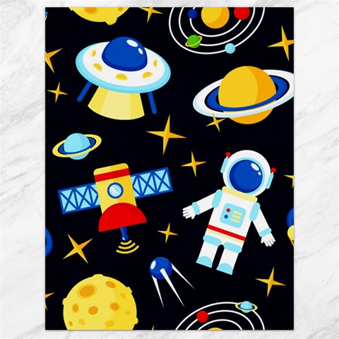 Space Seamless Pattern Canvas 18  x 24  from ArtsNow.com 17.8 x23.08  Canvas - 1