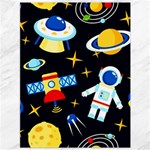 Space Seamless Pattern Canvas 36  x 48 