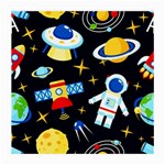 Space Seamless Pattern Medium Glasses Cloth