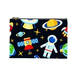 Space Seamless Pattern Cosmetic Bag (Large)
