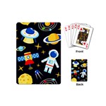 Space Seamless Pattern Playing Cards Single Design (Mini)