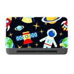 Space Seamless Pattern Memory Card Reader with CF