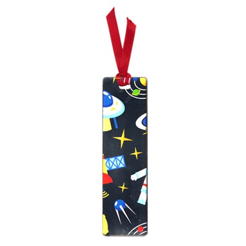 Space Seamless Pattern Small Book Marks from ArtsNow.com Front