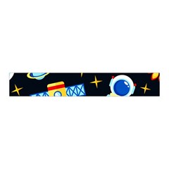 Space Seamless Pattern Midi Wrap Pencil Skirt from ArtsNow.com Waistband