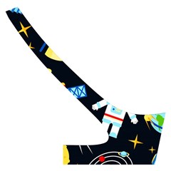 Space Seamless Pattern Cross Back Hipster Bikini Set from ArtsNow.com Back Right