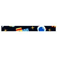 Space Seamless Pattern Cross Back Hipster Bikini Set from ArtsNow.com Waistband