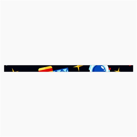 Space Seamless Pattern Roll Up Canvas Pencil Holder (S) from ArtsNow.com Strap