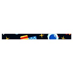 Space Seamless Pattern Wristlet Pouch Bag (Small) from ArtsNow.com Strap Inside
