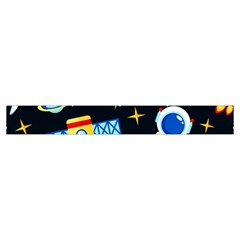 Space Seamless Pattern Make Up Case (Small) from ArtsNow.com Zipper Tape Front