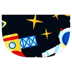 Space Seamless Pattern Make Up Case (Medium) from ArtsNow.com Side Right