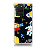 Space Seamless Pattern Samsung Galaxy S20 Ultra 6.9 Inch TPU UV Case