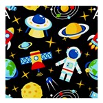 Space Seamless Pattern Banner and Sign 4  x 4 