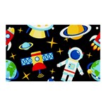 Space Seamless Pattern Banner and Sign 5  x 3 