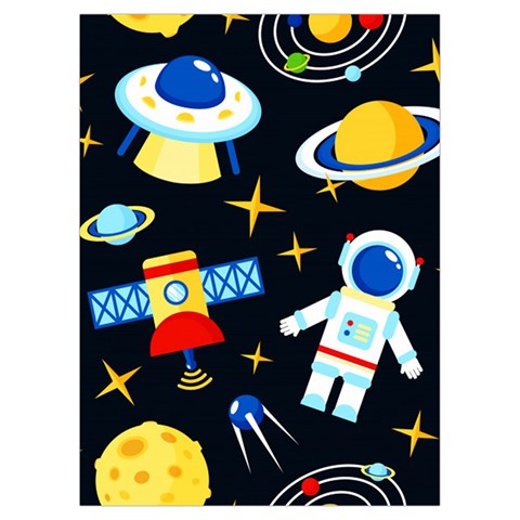 Space Seamless Pattern Playing Cards Single Design (Rectangle) with Custom Box from ArtsNow.com Card