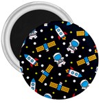 Seamless-adventure-space-vector-pattern-background 3  Magnets