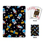 Seamless-adventure-space-vector-pattern-background Playing Cards Single Design (Rectangle)