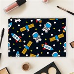 Seamless-adventure-space-vector-pattern-background Cosmetic Bag (Large)