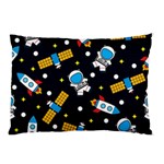 Seamless-adventure-space-vector-pattern-background Pillow Case (Two Sides)