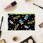 Seamless-adventure-space-vector-pattern-background Cosmetic Bag (XS)