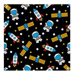 Seamless-adventure-space-vector-pattern-background Banner and Sign 4  x 4 