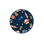 Seamless-pattern-with-funny-aliens-cat-galaxy Hat Clip Ball Marker (10 pack)