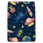 Seamless-pattern-with-funny-aliens-cat-galaxy Removable Flap Cover (L)