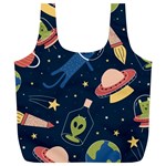 Seamless-pattern-with-funny-aliens-cat-galaxy Full Print Recycle Bag (XL)