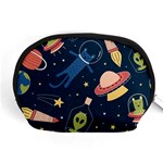 Seamless-pattern-with-funny-aliens-cat-galaxy Accessory Pouch (Medium)