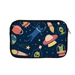 Seamless-pattern-with-funny-aliens-cat-galaxy Apple MacBook Pro 13  Zipper Case
