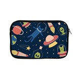 Seamless-pattern-with-funny-aliens-cat-galaxy Apple MacBook Pro 13  Zipper Case