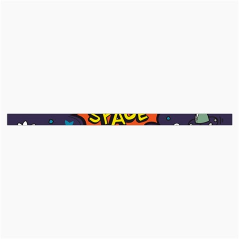 Vector Flat Space Design Background With Text Roll Up Canvas Pencil Holder (S) from ArtsNow.com Strap