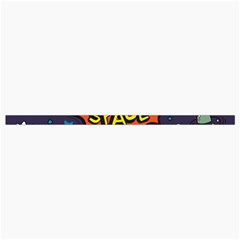 Vector Flat Space Design Background With Text Roll Up Canvas Pencil Holder (M) from ArtsNow.com Strap